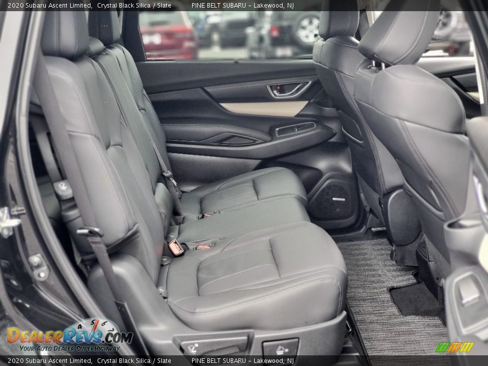 2020 Subaru Ascent Limited Crystal Black Silica / Slate Photo #33