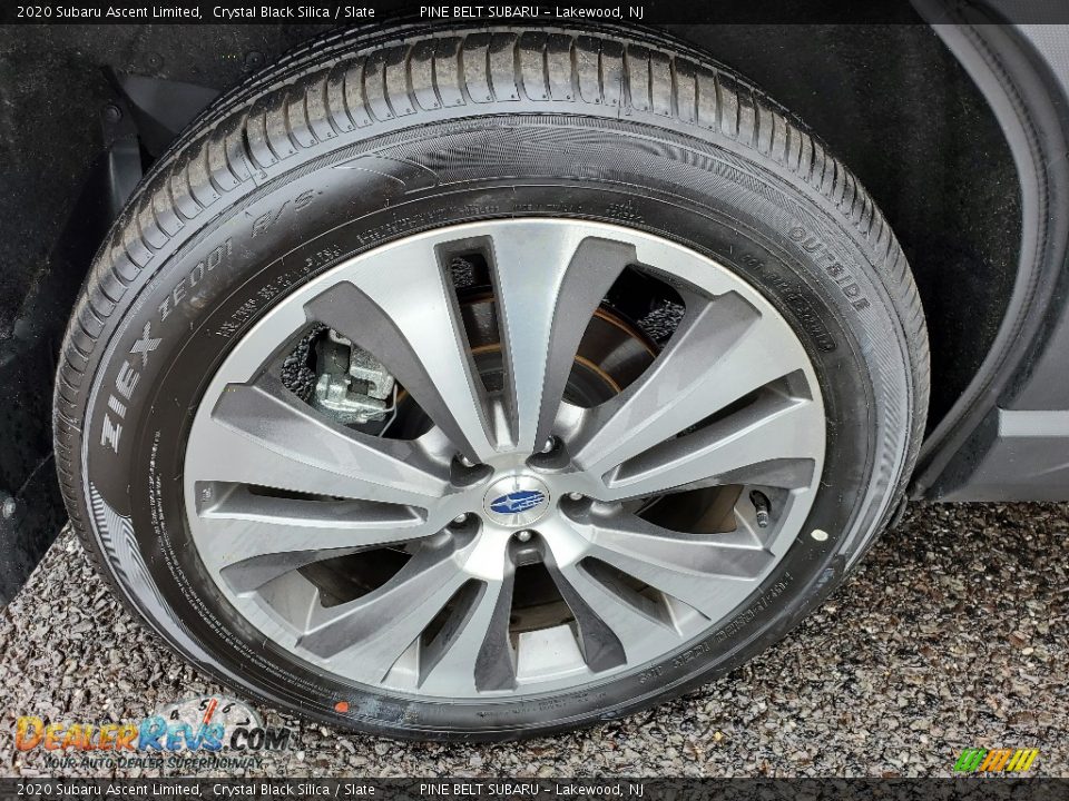 2020 Subaru Ascent Limited Crystal Black Silica / Slate Photo #34
