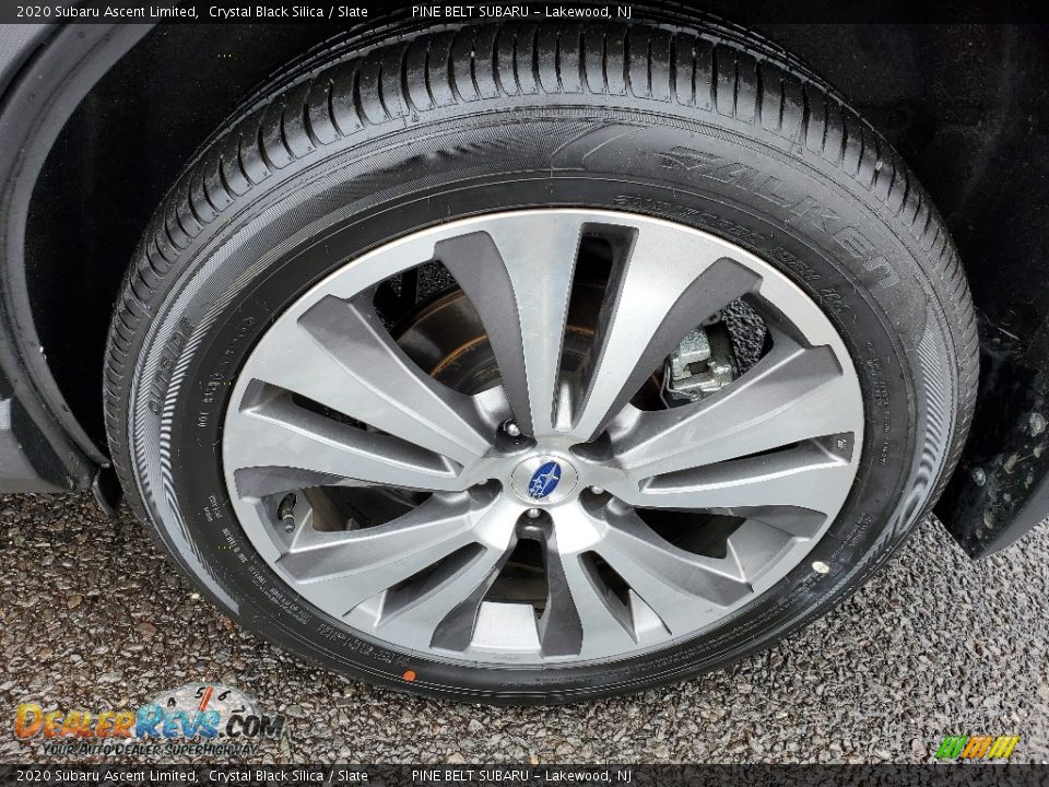 2020 Subaru Ascent Limited Crystal Black Silica / Slate Photo #36