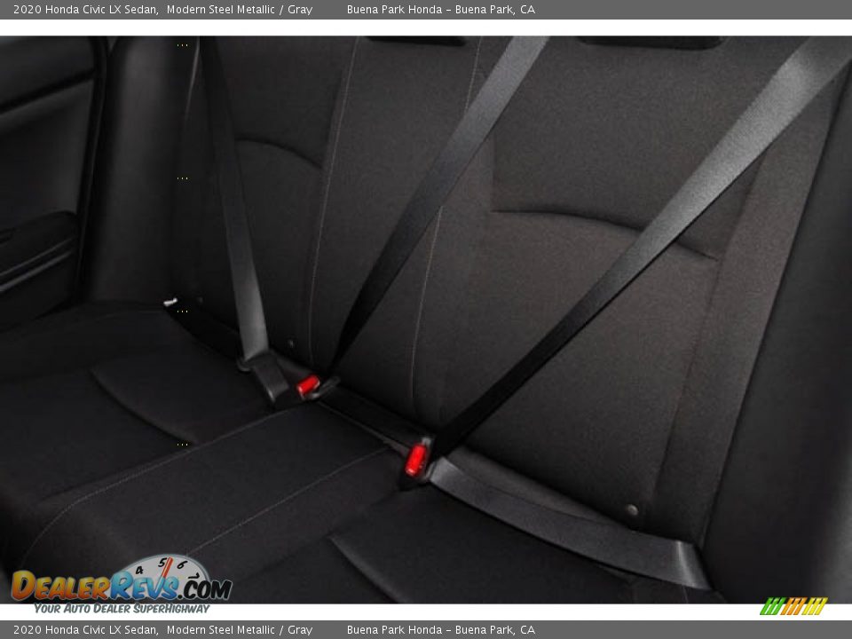 2020 Honda Civic LX Sedan Modern Steel Metallic / Gray Photo #25
