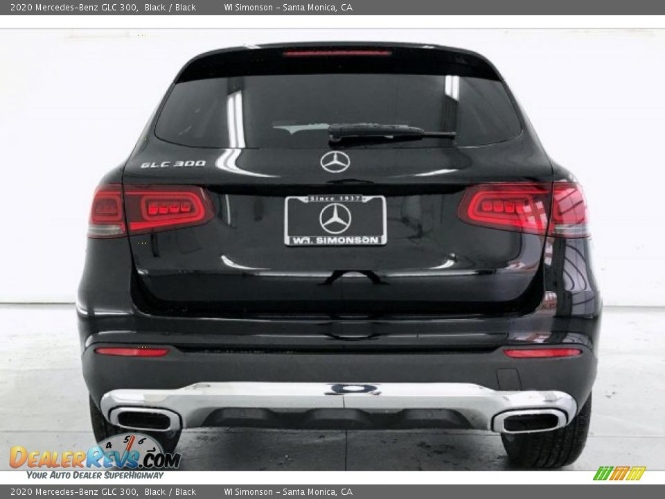2020 Mercedes-Benz GLC 300 Black / Black Photo #3