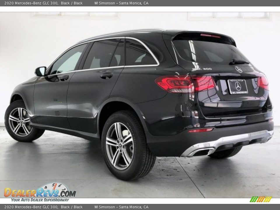 2020 Mercedes-Benz GLC 300 Black / Black Photo #2