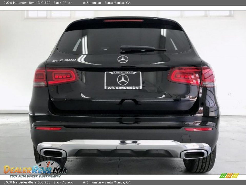 2020 Mercedes-Benz GLC 300 Black / Black Photo #3