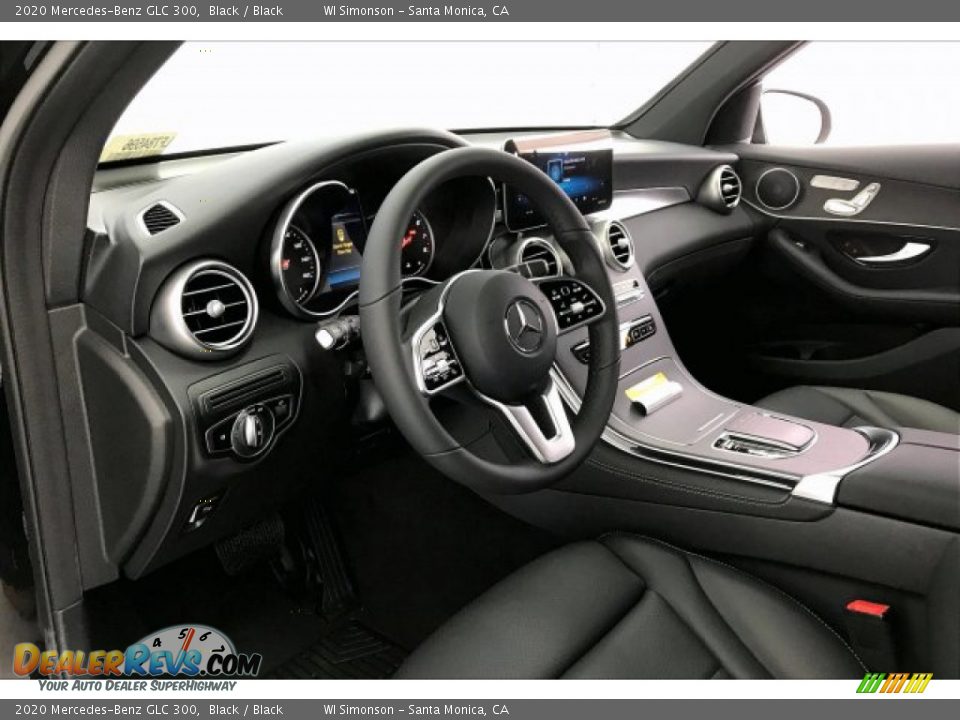 2020 Mercedes-Benz GLC 300 Black / Black Photo #4