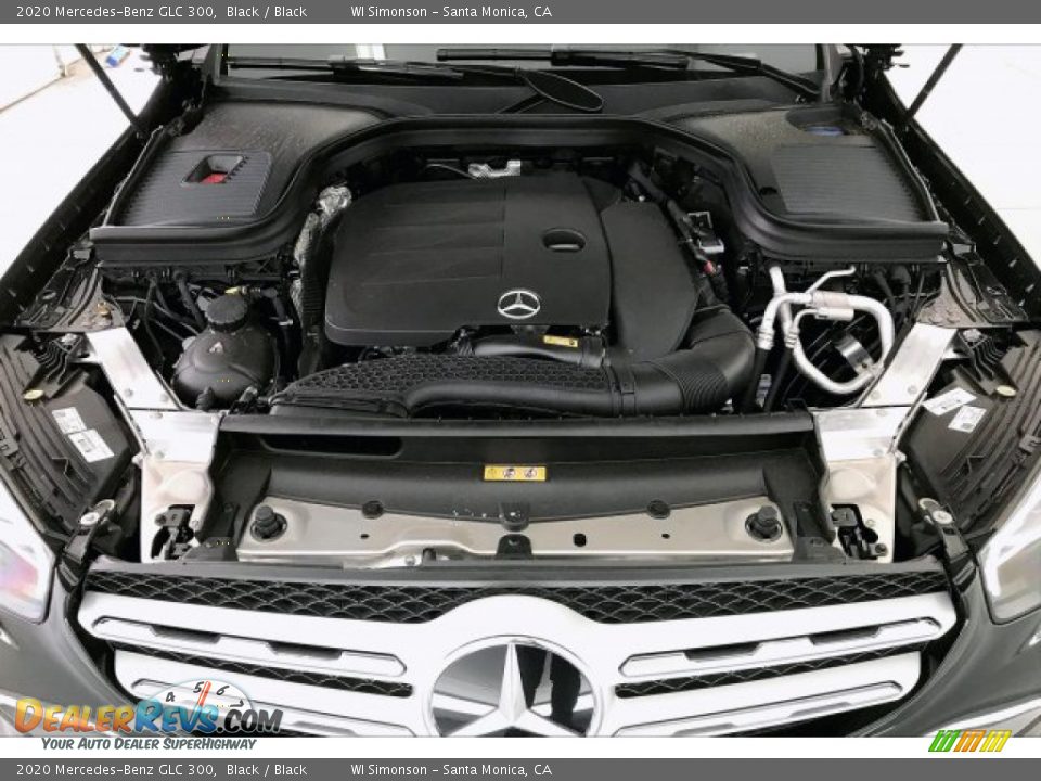 2020 Mercedes-Benz GLC 300 Black / Black Photo #8