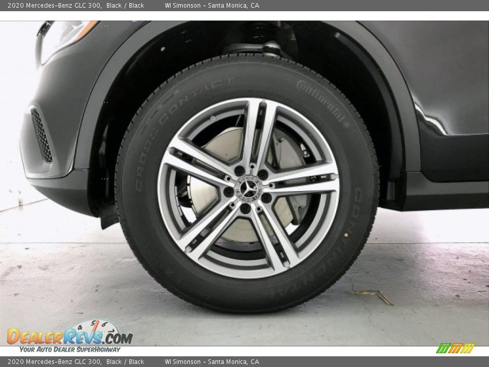 2020 Mercedes-Benz GLC 300 Black / Black Photo #9
