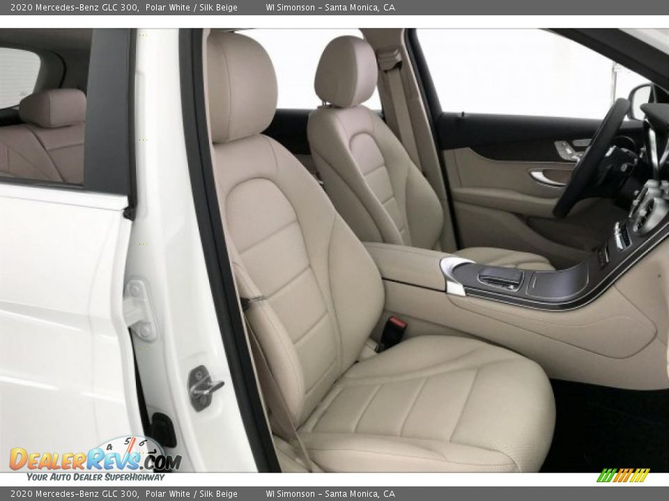 2020 Mercedes-Benz GLC 300 Polar White / Silk Beige Photo #5