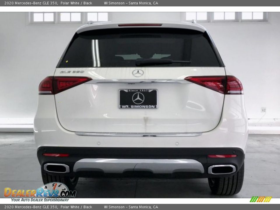 2020 Mercedes-Benz GLE 350 Polar White / Black Photo #3