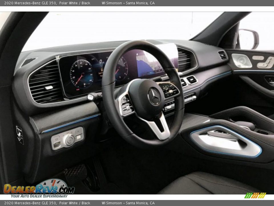 2020 Mercedes-Benz GLE 350 Polar White / Black Photo #4