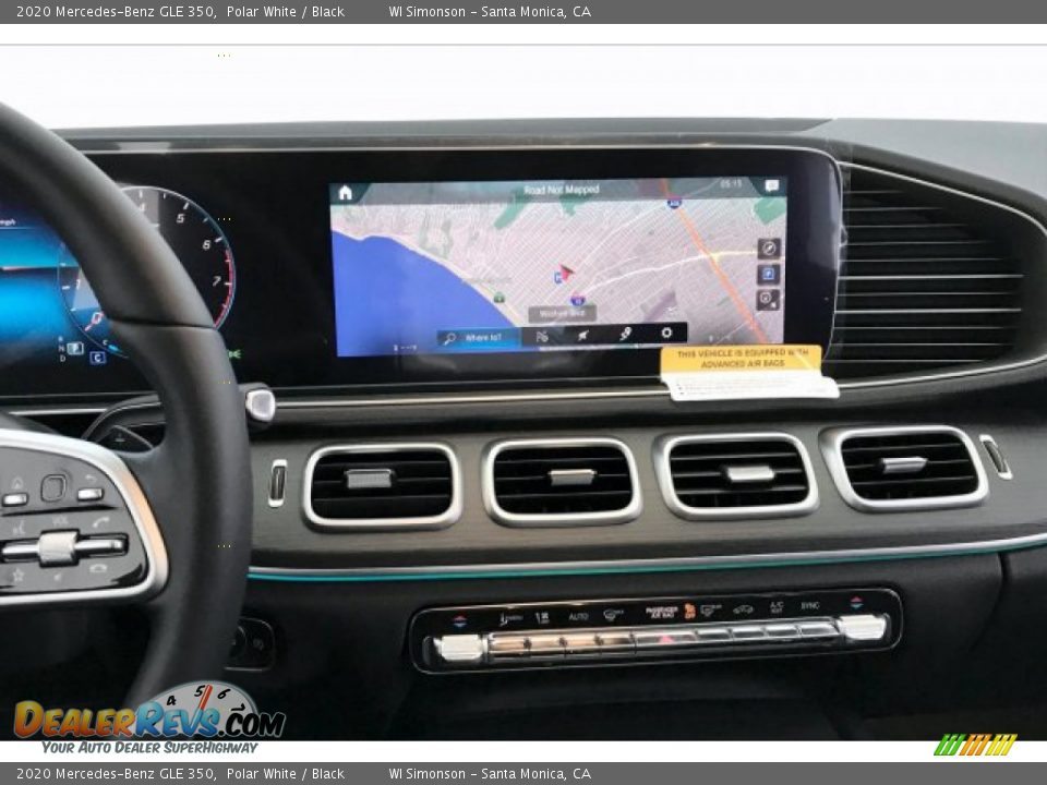 2020 Mercedes-Benz GLE 350 Polar White / Black Photo #6