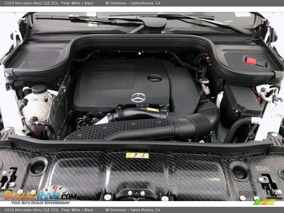2020 Mercedes-Benz GLE 350 Polar White / Black Photo #8