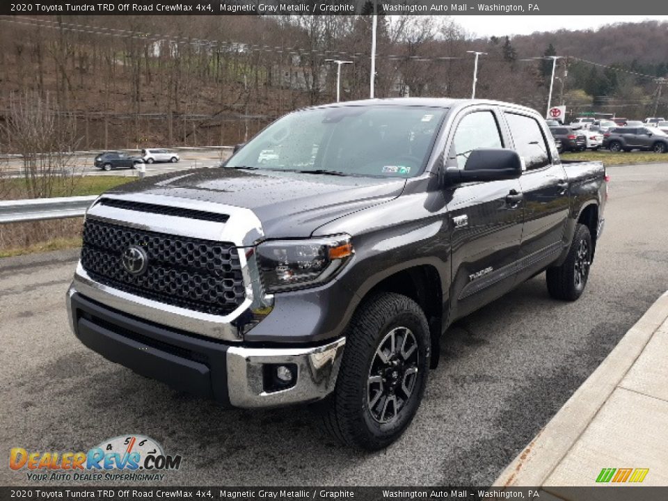 2020 Toyota Tundra TRD Off Road CrewMax 4x4 Magnetic Gray Metallic / Graphite Photo #26