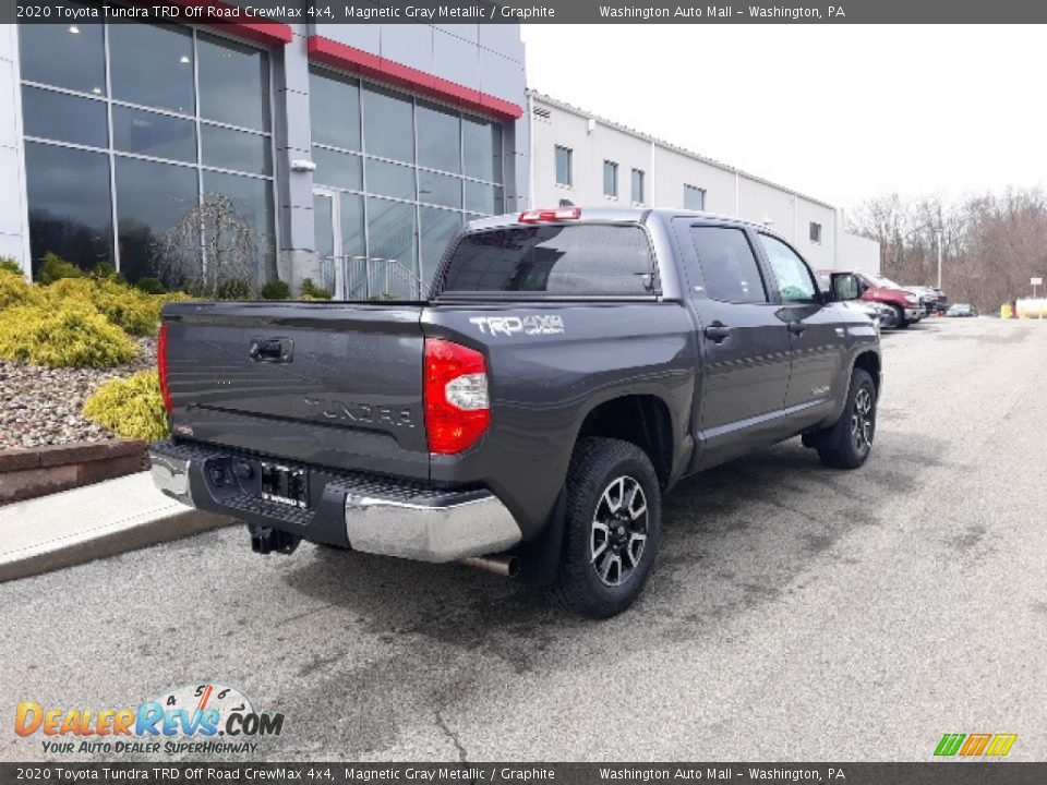 2020 Toyota Tundra TRD Off Road CrewMax 4x4 Magnetic Gray Metallic / Graphite Photo #28