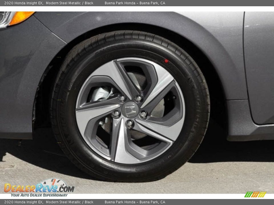 2020 Honda Insight EX Modern Steel Metallic / Black Photo #13