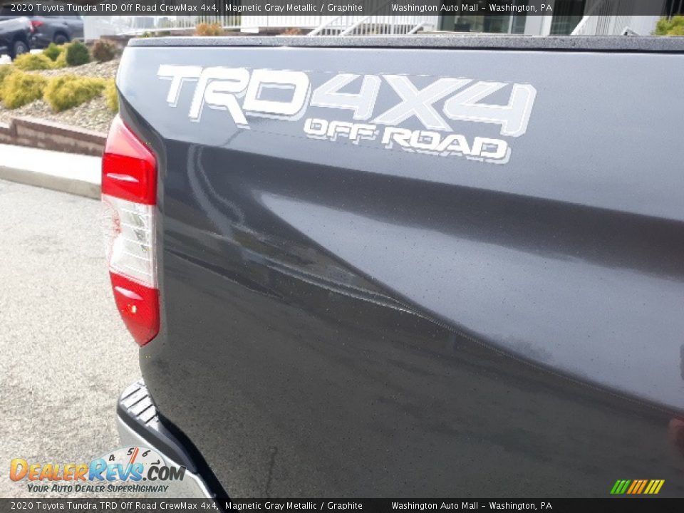 2020 Toyota Tundra TRD Off Road CrewMax 4x4 Magnetic Gray Metallic / Graphite Photo #32
