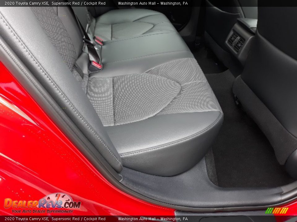 2020 Toyota Camry XSE Supersonic Red / Cockpit Red Photo #16