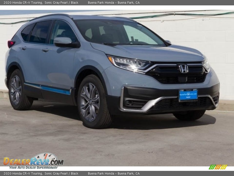 2020 Honda CR-V Touring Sonic Gray Pearl / Black Photo #1
