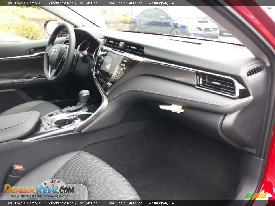 2020 Toyota Camry XSE Supersonic Red / Cockpit Red Photo #19