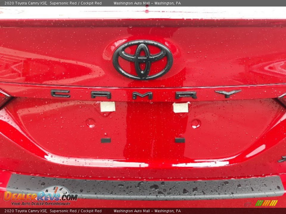 2020 Toyota Camry XSE Supersonic Red / Cockpit Red Photo #29