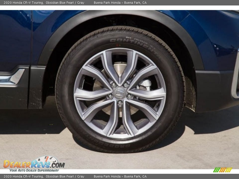 2020 Honda CR-V Touring Obsidian Blue Pearl / Gray Photo #11