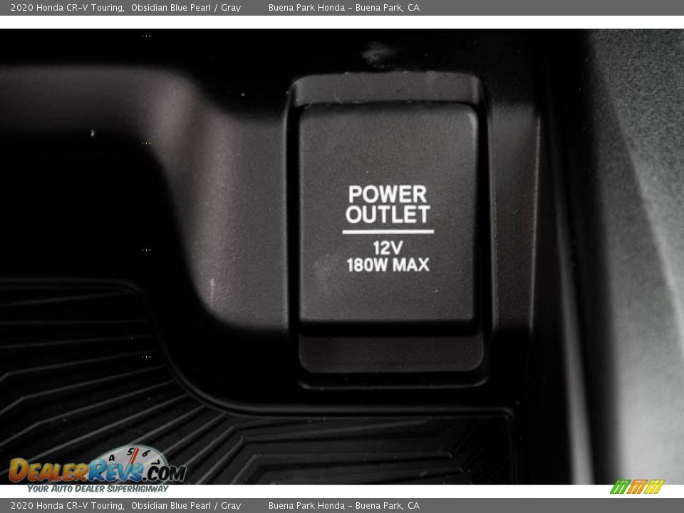 2020 Honda CR-V Touring Obsidian Blue Pearl / Gray Photo #21
