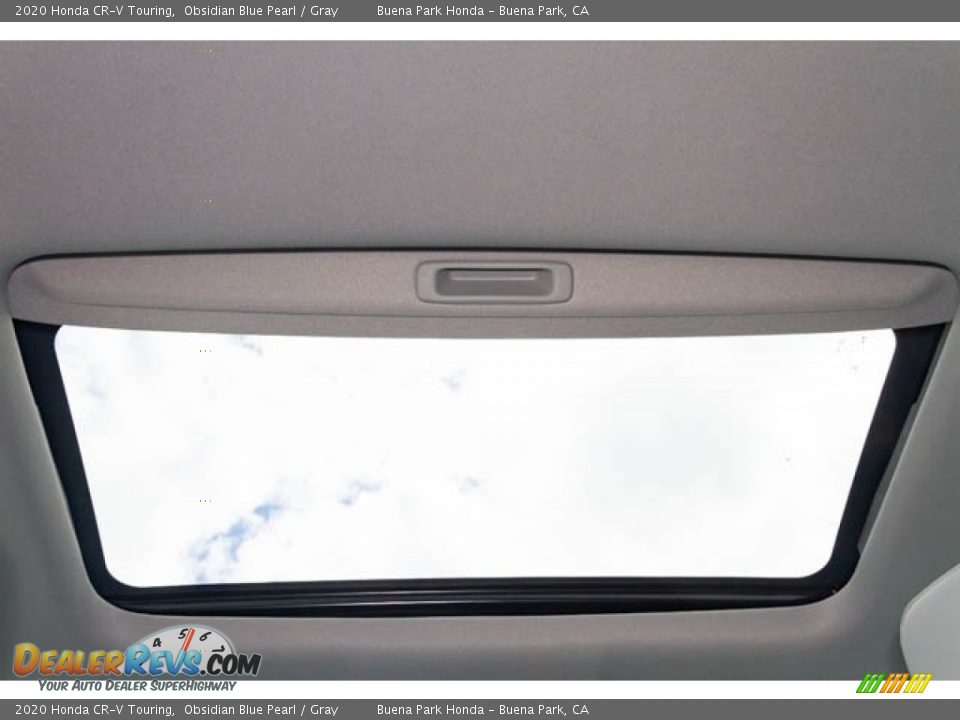 2020 Honda CR-V Touring Obsidian Blue Pearl / Gray Photo #23