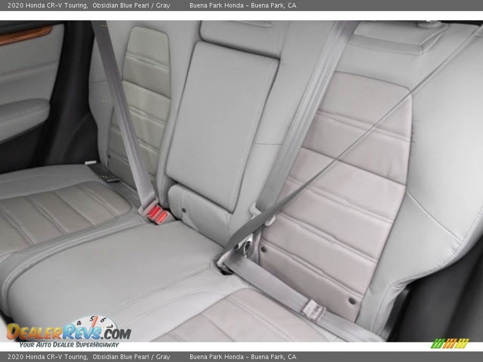 2020 Honda CR-V Touring Obsidian Blue Pearl / Gray Photo #24