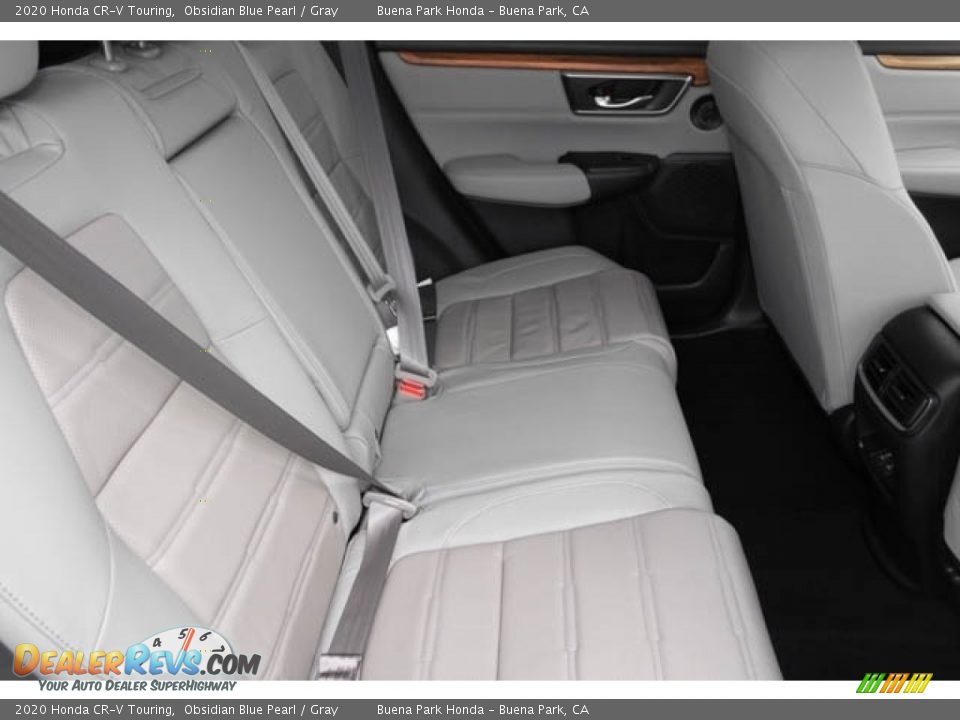 2020 Honda CR-V Touring Obsidian Blue Pearl / Gray Photo #26