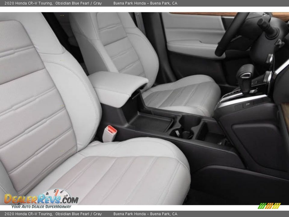 2020 Honda CR-V Touring Obsidian Blue Pearl / Gray Photo #29