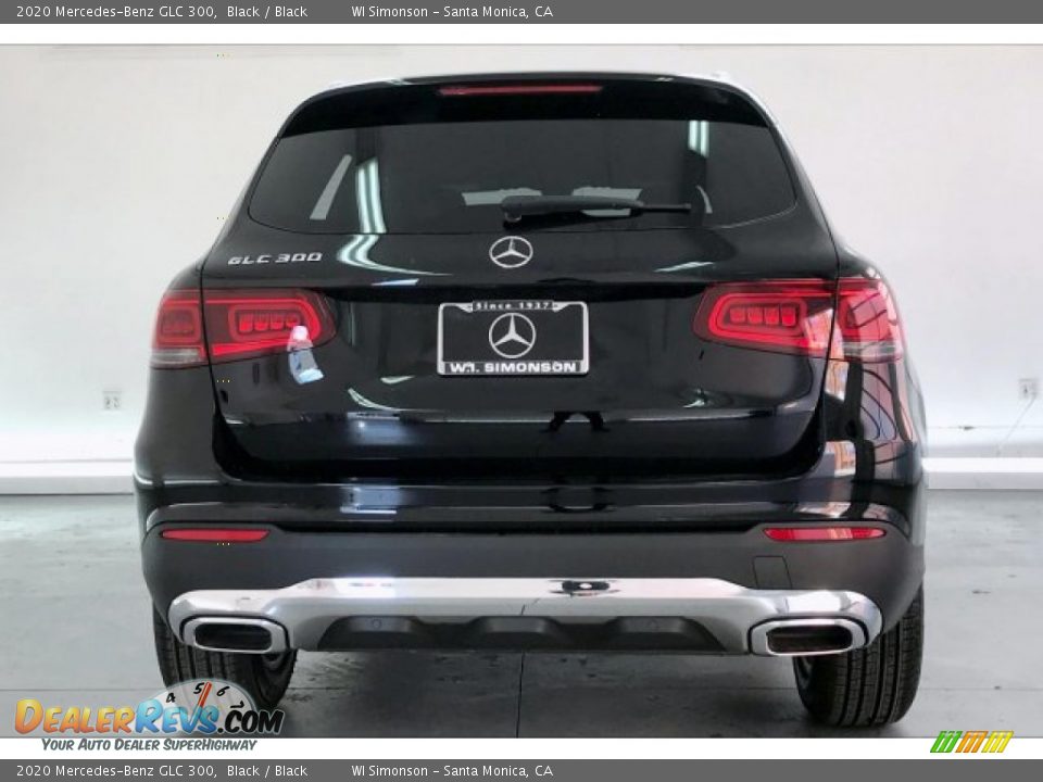 2020 Mercedes-Benz GLC 300 Black / Black Photo #3