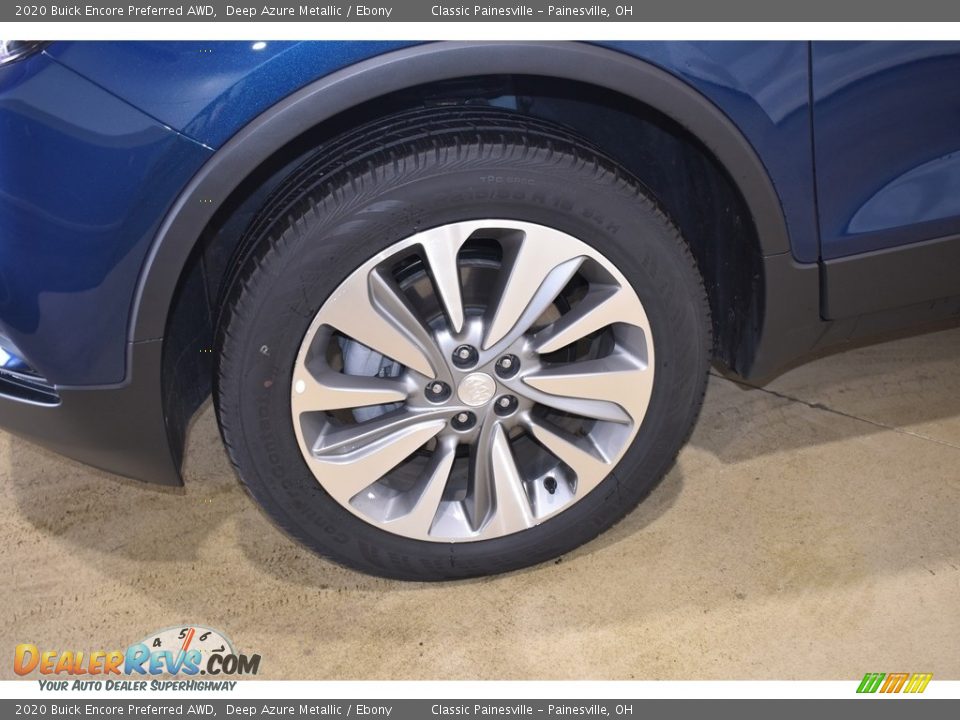 2020 Buick Encore Preferred AWD Deep Azure Metallic / Ebony Photo #5