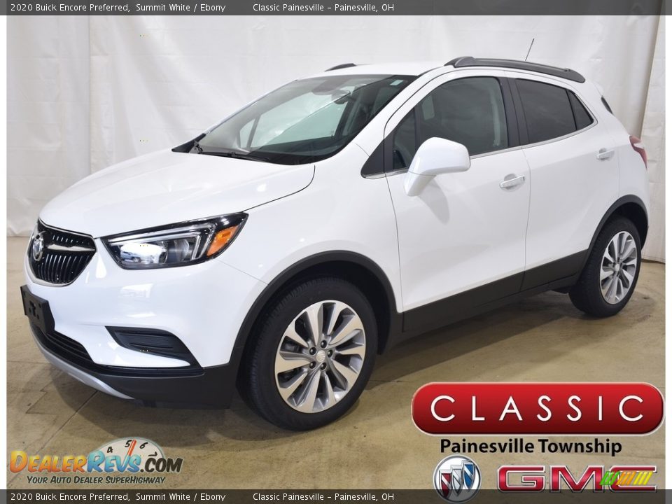 2020 Buick Encore Preferred Summit White / Ebony Photo #1