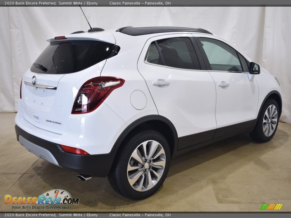 2020 Buick Encore Preferred Summit White / Ebony Photo #2