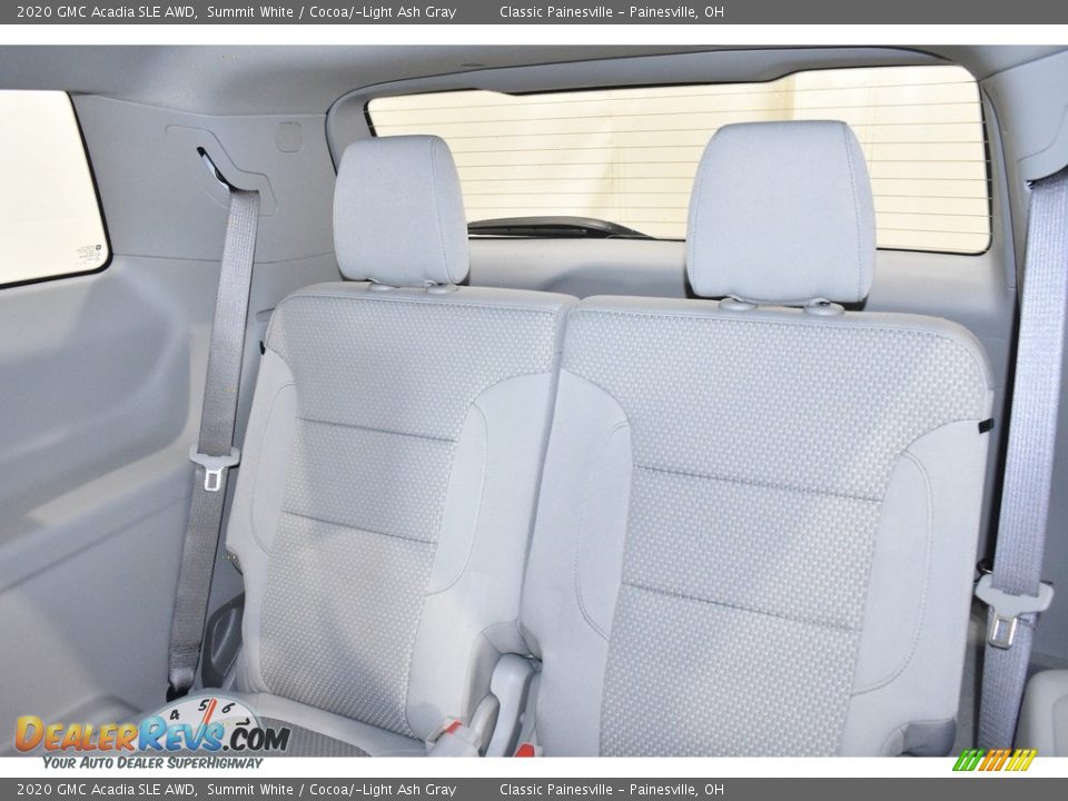 2020 GMC Acadia SLE AWD Summit White / Cocoa/­Light Ash Gray Photo #5