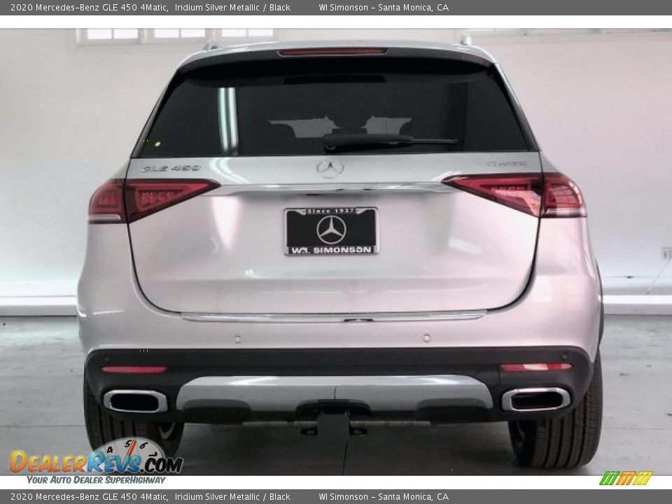 2020 Mercedes-Benz GLE 450 4Matic Iridium Silver Metallic / Black Photo #3