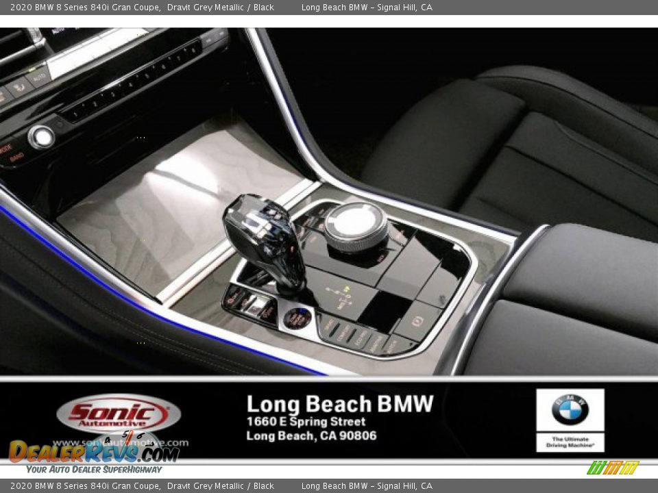 2020 BMW 8 Series 840i Gran Coupe Dravit Grey Metallic / Black Photo #8
