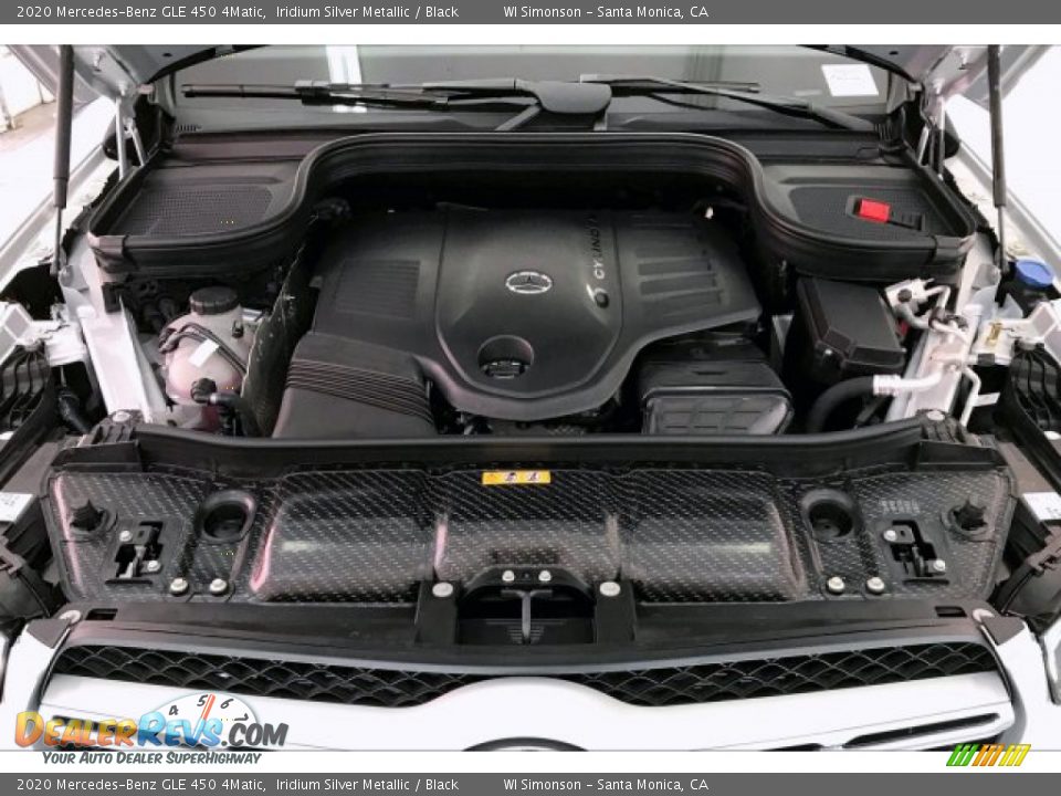 2020 Mercedes-Benz GLE 450 4Matic Iridium Silver Metallic / Black Photo #8