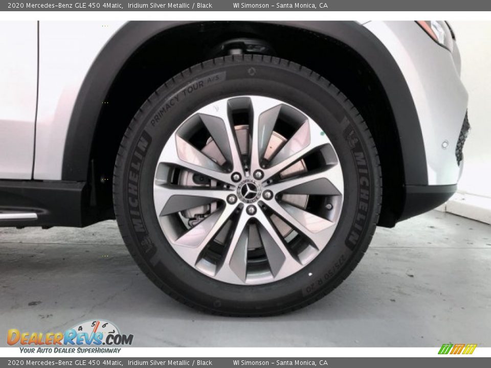 2020 Mercedes-Benz GLE 450 4Matic Iridium Silver Metallic / Black Photo #9