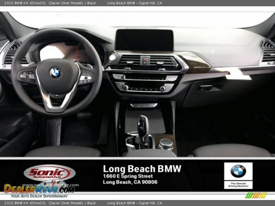 2020 BMW X4 xDrive30i Glacier Silver Metallic / Black Photo #5