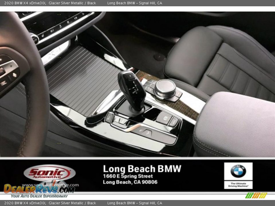 2020 BMW X4 xDrive30i Glacier Silver Metallic / Black Photo #8