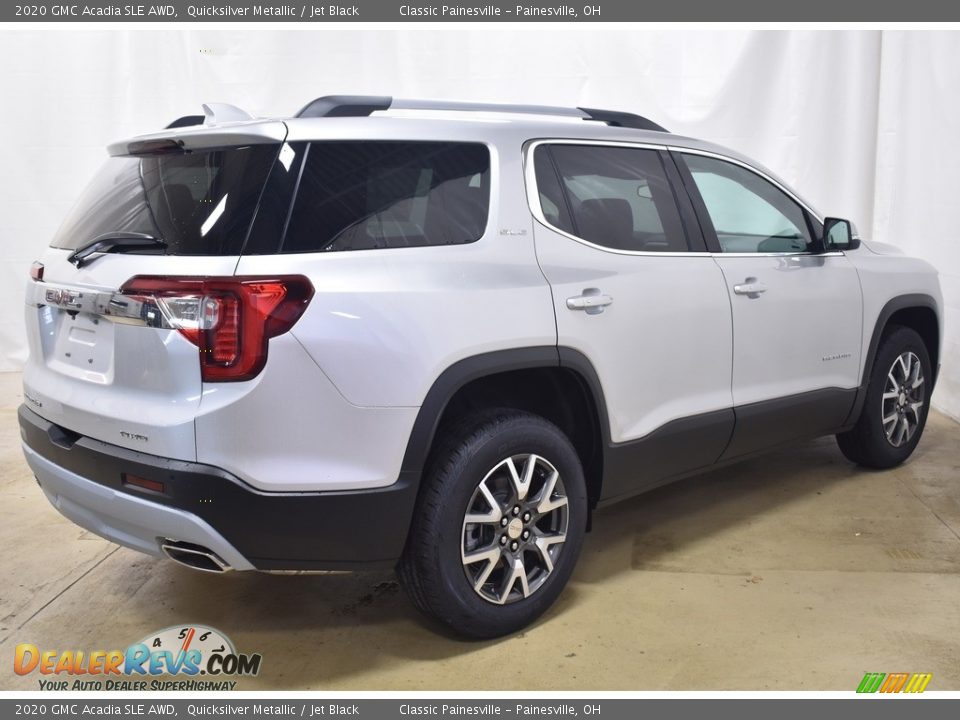 2020 GMC Acadia SLE AWD Quicksilver Metallic / Jet Black Photo #2