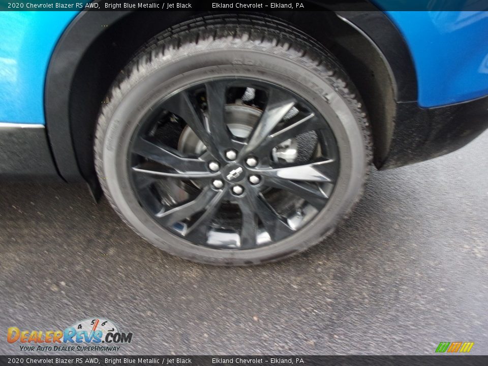 2020 Chevrolet Blazer RS AWD Bright Blue Metallic / Jet Black Photo #11