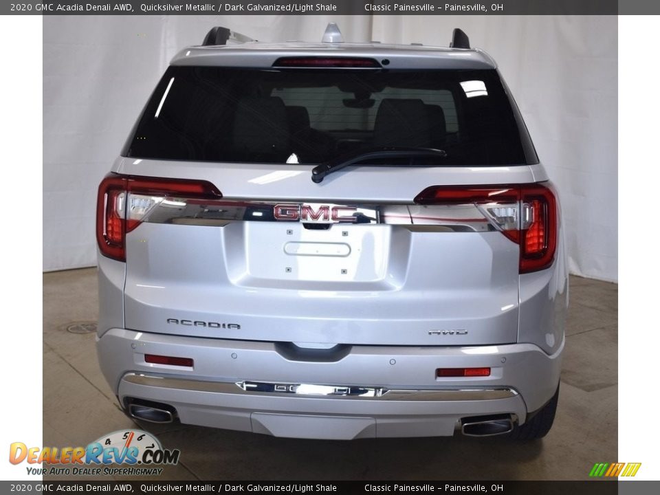 2020 GMC Acadia Denali AWD Quicksilver Metallic / Dark Galvanized/Light Shale Photo #3
