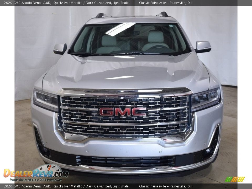 2020 GMC Acadia Denali AWD Quicksilver Metallic / Dark Galvanized/Light Shale Photo #4