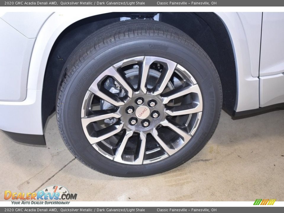 2020 GMC Acadia Denali AWD Quicksilver Metallic / Dark Galvanized/Light Shale Photo #5