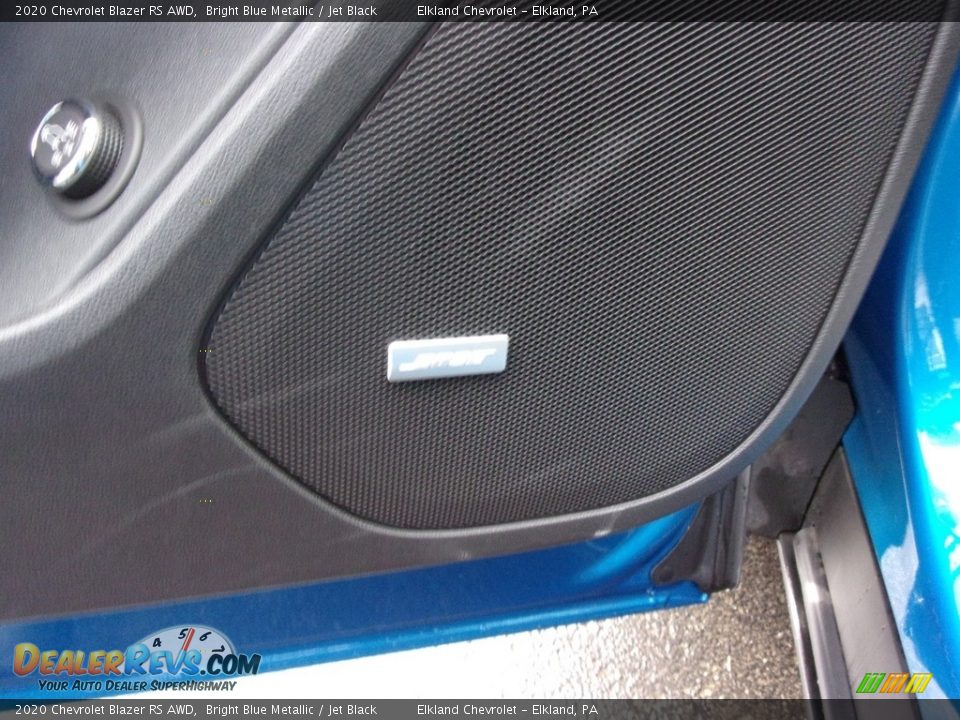 2020 Chevrolet Blazer RS AWD Bright Blue Metallic / Jet Black Photo #17