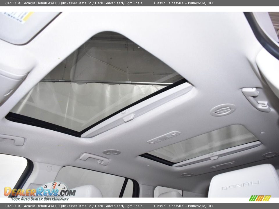 2020 GMC Acadia Denali AWD Quicksilver Metallic / Dark Galvanized/Light Shale Photo #6