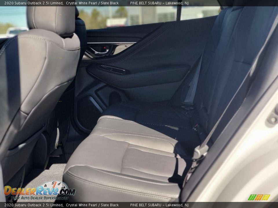 2020 Subaru Outback 2.5i Limited Crystal White Pearl / Slate Black Photo #6