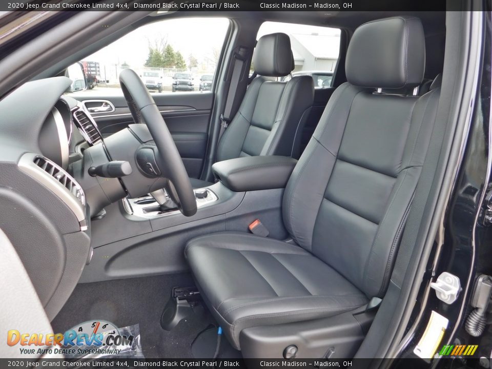 2020 Jeep Grand Cherokee Limited 4x4 Diamond Black Crystal Pearl / Black Photo #2