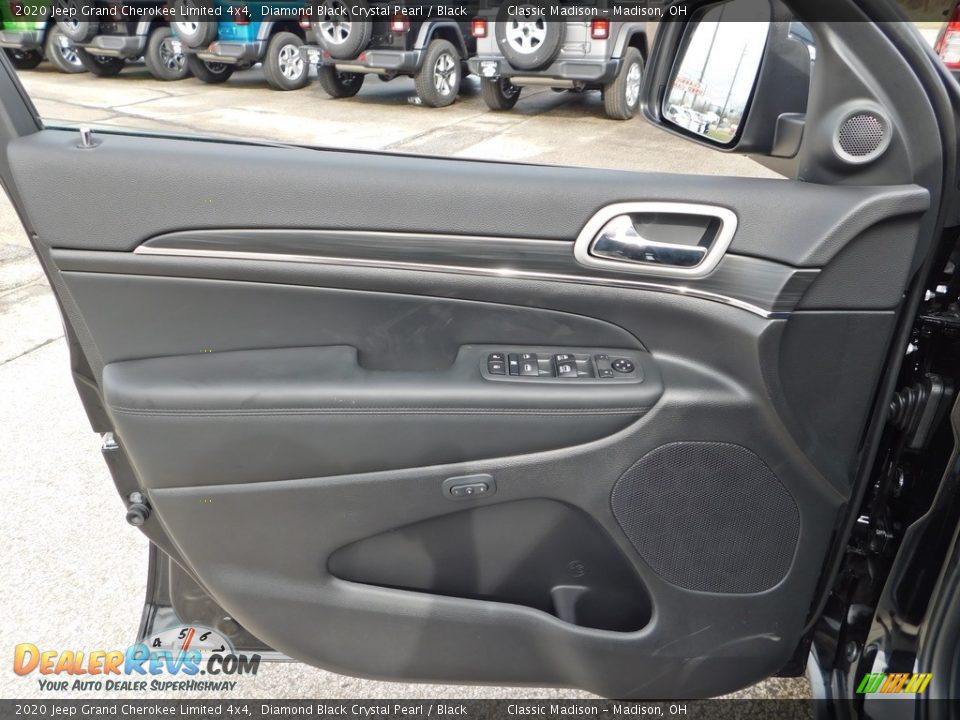 2020 Jeep Grand Cherokee Limited 4x4 Diamond Black Crystal Pearl / Black Photo #10